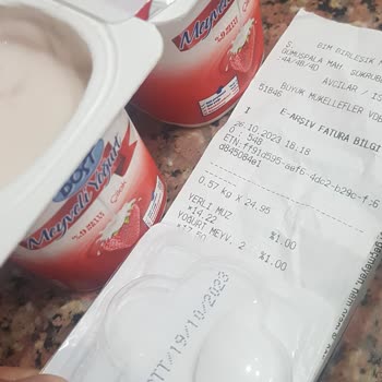 Dost Süt Dikkat! BİM Marketten Aldığım Meyveli Yoğurtlar Geçmiş Tarihli