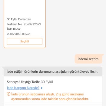 Trendyol İade İşlemindeki Gecikme