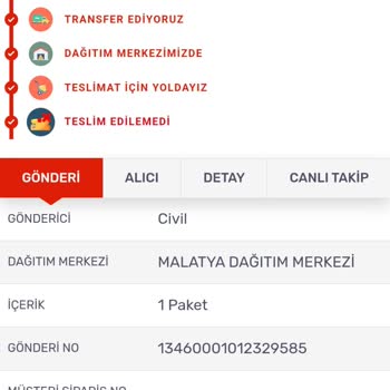 Kargomsende Kargo Firmasi Mağduru