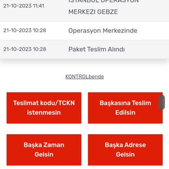 Kargomsende Kargo Firmasi Mağduru