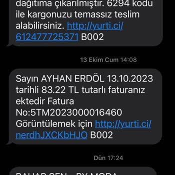 Yurtiçi Kargo'nun Usulsüz Çalışması