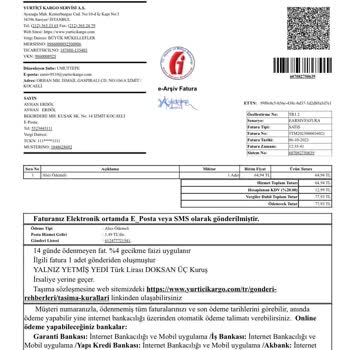 Yurtiçi Kargo'nun Usulsüz Çalışması