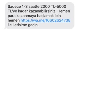 Vodafone Hattıma +44 Ve +49 Lu Numaradan Mesaj Geliyor