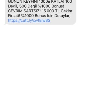 Vodafone Hattıma +44 Ve +49 Lu Numaradan Mesaj Geliyor