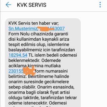 Samsung Servis Ve Cihaz Pişmanlığı