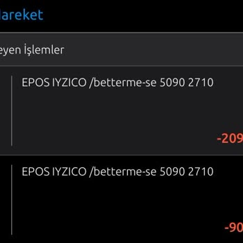 Betterme İzinsiz Para Çekilmesi