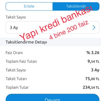 Halkbank Banka Taksit Faizi