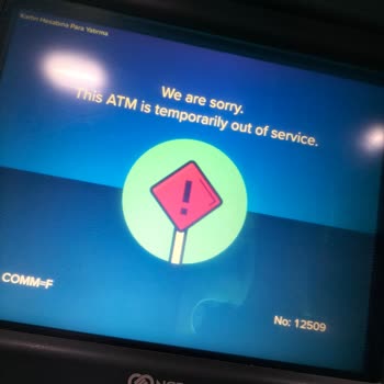 İş Bankası ATM Para Yatırırken Sorun Verdi Ve Para Hesabıma Geçmedi