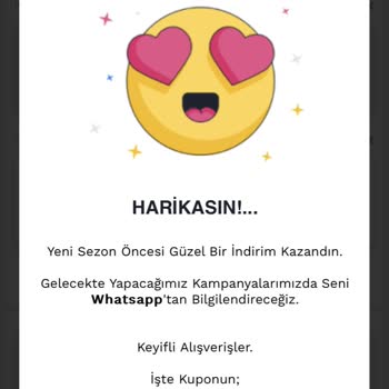 Güya Hediye Ettikleri Kuponu Vermemek İçin 40takla Atan Mylove Butik:)