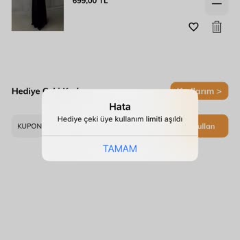 Güya Hediye Ettikleri Kuponu Vermemek İçin 40takla Atan Mylove Butik:)