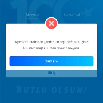 Halkbank Operatör Telefona Ulaşamıyor Mesajı