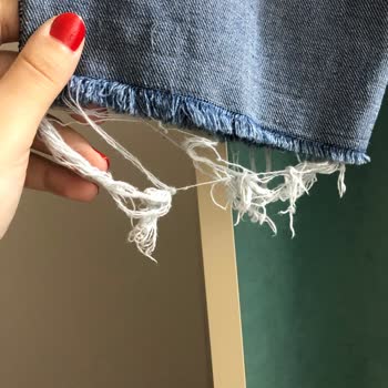 Mavi Yeni Aldığım Ürün Söküldü