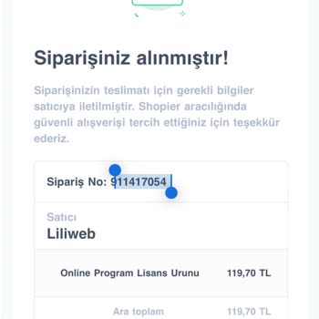 Shopier Alamadığım Ürünü İade Edemiyorum