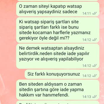 Suffemoda Suffe Moda Çalışanının İade Oluşturmaması Ve