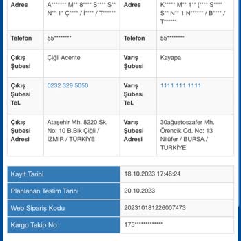 Cimri Mama Siparişimin Gelmemesi Ve Çözüm Sağlanmaması
