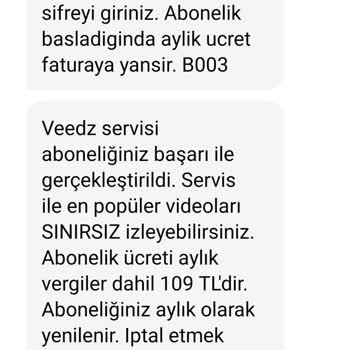 Veedz-tr.com Veedz Aboneliği Ve İptali