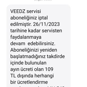 Veedz-tr.com Veedz Aboneliği Ve İptali