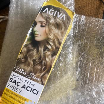 Agiva Saç Açıcı Sprey Ambalajı