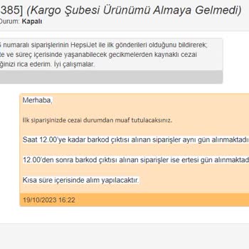 hepsiJET Hepsiburada Satıcı Da Alıcı Da Mağdur