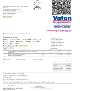 Vatan Bilgisayar'dan Aldığım İphone 12 Telefon