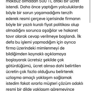 Kamil Koç Şoför Tarafından Makbuzsuz Yasal Dışı Bagaj Ücret İstemi