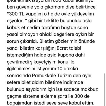 Kamil Koç Şoför Tarafından Makbuzsuz Yasal Dışı Bagaj Ücret İstemi