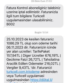 Turkcell Yan Hakların Yıllık Olarak Yansıtılması
