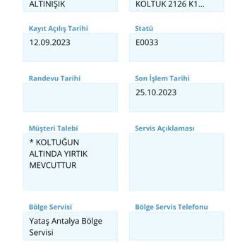 Enza Home Alanya Servis Sorunu