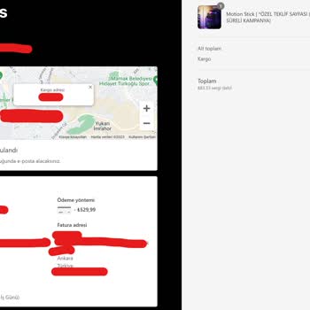 Motions Ev Aydınlatmaları Motion Stick Teslim Edilmedi Ve İletişim Yok.