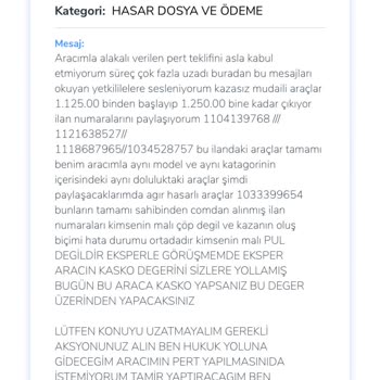 Anadolu Sigortanın Pert İçin Komik Rakam Ön Görmesi