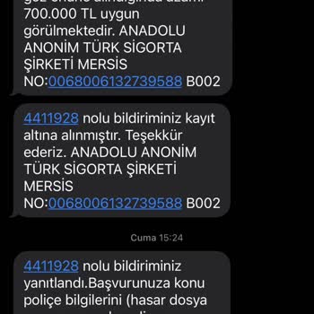 Anadolu Sigortanın Pert İçin Komik Rakam Ön Görmesi