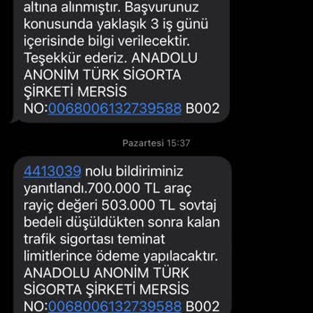 Anadolu Sigortanın Pert İçin Komik Rakam Ön Görmesi