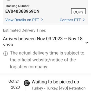 PTT Kargo Siparişimi Sebepsizce Gümrükte Bıraktı