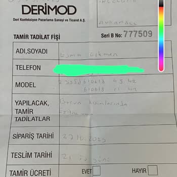 Derimod Ayakkabıların İnceleme Talebi Hakkında