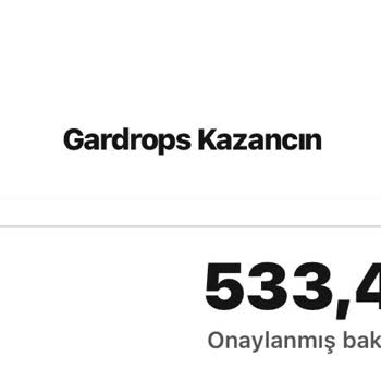 Gardrops Uygulamasının Kazancımdan Kesmesi