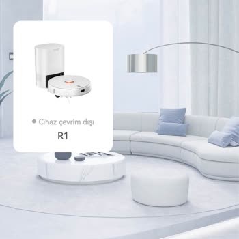 Lydsto R1 Robot Süpürge Çevrimdışı Gösteriyor