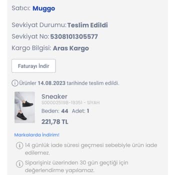 LCW Ayakkabı Problemi