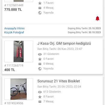 Sahibinden Doping Satın Alıp Beklentinin Çok Altında Kalması