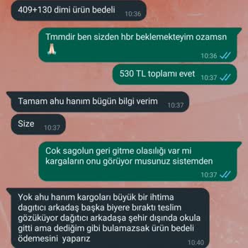 Aras Kargo Kargo Mağduriyeti Kayıp