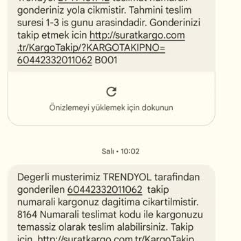 Sürat Kargo Dağıtıma Çıkarılıp Gönderilmeyen Kargo