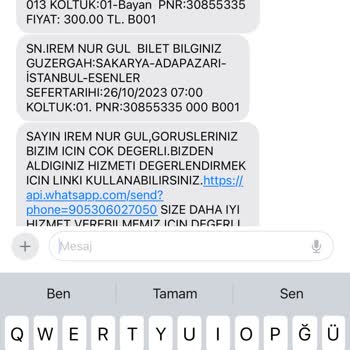 Metro Turizm Belirtilen Saatlerde Kalkmayan Ve Olması Gereken Yere Varmayan Otobüs