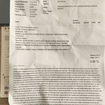 Honor Band 6 Garanti Şartları