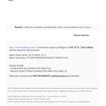 Kediköy Ürünün Ödemesini 2 Defa Aldılar