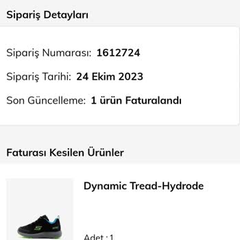 Skechers Kargolama Sürecinin Gecikmesi