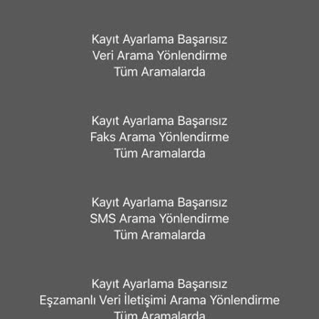 Vodafone Arama Yönlendirme Yapamıyorum