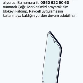 Çözülemeyen Paycell Paye Kart Sim Kart Bloke Sorunu