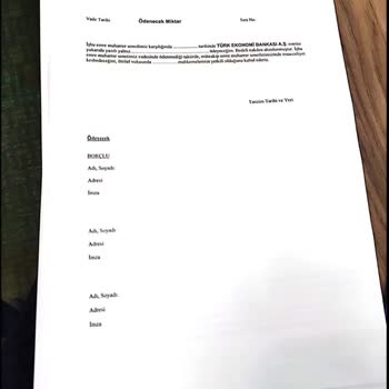 TEB Personeli Tarafından Zorla Senet İmzalatıldı