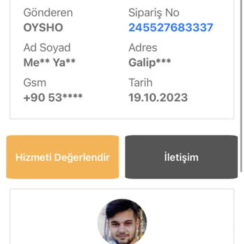 Oysho Ve Bir Günde Kargo İş Birliği Problemi