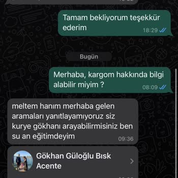 Oysho Ve Bir Günde Kargo İş Birliği Problemi