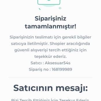 Shopier Ürün İade Almayan Satıcı Sakarya54s